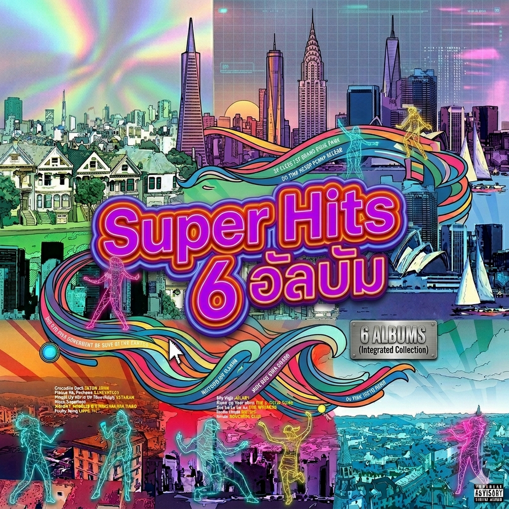 USB MP3 Flash Drive แฟลชไดร์ฟ เพลงสากล SUPER HITS 1-6 คุณภาพเสียงสูงสุด (320kbps) มีสารบัญเพลงอยู่ด้