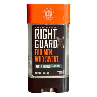 ราคาต่อ 1 อัน Right Guard Clear Gel 5-in-1 Protection XTREME DEFENSE Deodorant 4 OZ / 113 g ระงับกลิ่นกาย 72 ช.ม แบบเจล