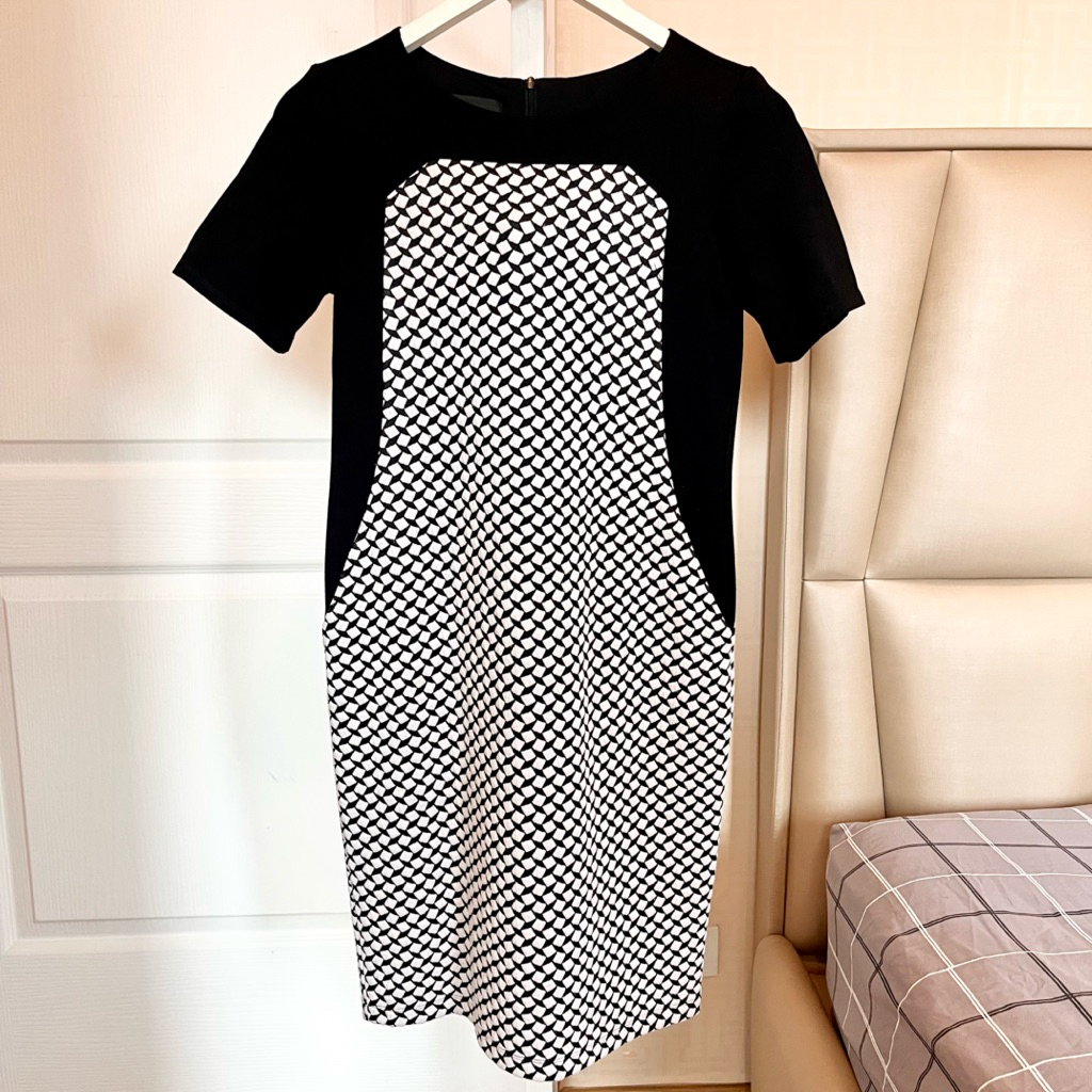 👗Dress ชุดกระโปรงสีดำ แบรน Bouton มือ2 สภาพดี