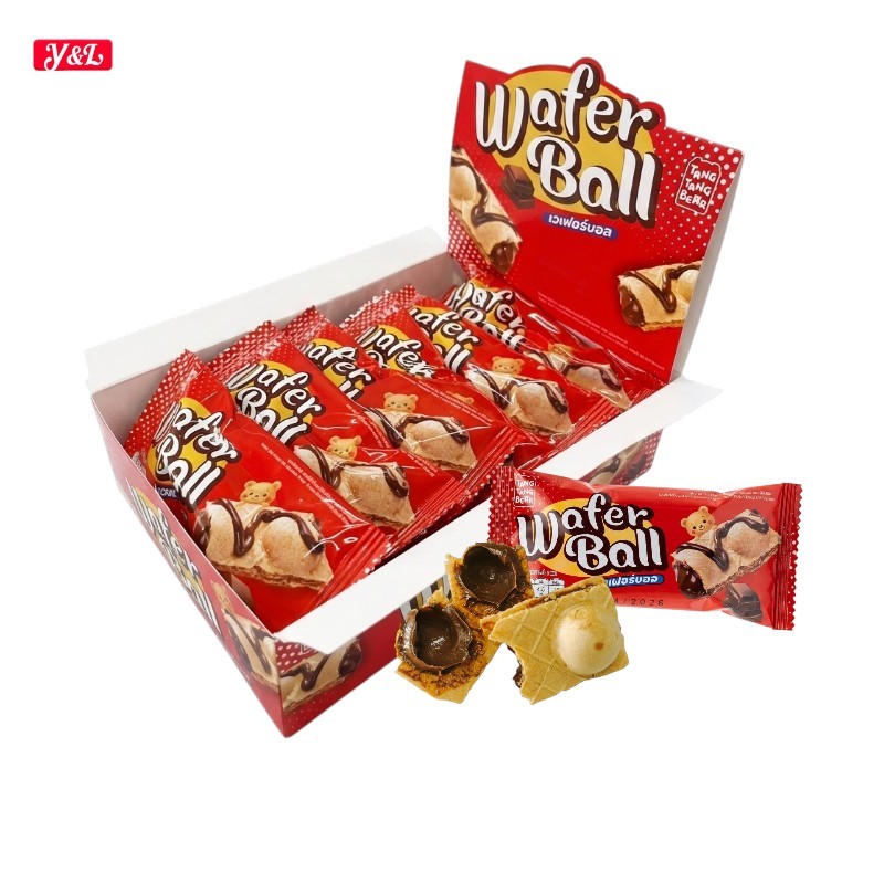 กินเพลินเวเฟอร์สอดไส้ช็อกโกแลต ตราตังตังแบร์ ความสุขเล็กๆ ที่พกไปได้ทุกที่(ขนาด 180 กรัม/กล่อง)
