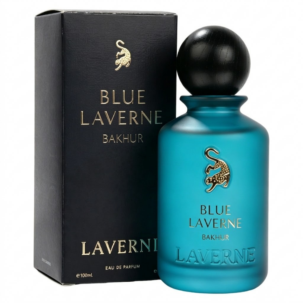น้ำหอม LAVERNE Blue Bakhur Perfume 75 ml หอมหรูหรา ลึกลับ สดชื่นเย้ายวน กลิ่นเบอร์กามอต ราสเบอรี่ มะลิและพิมเสน