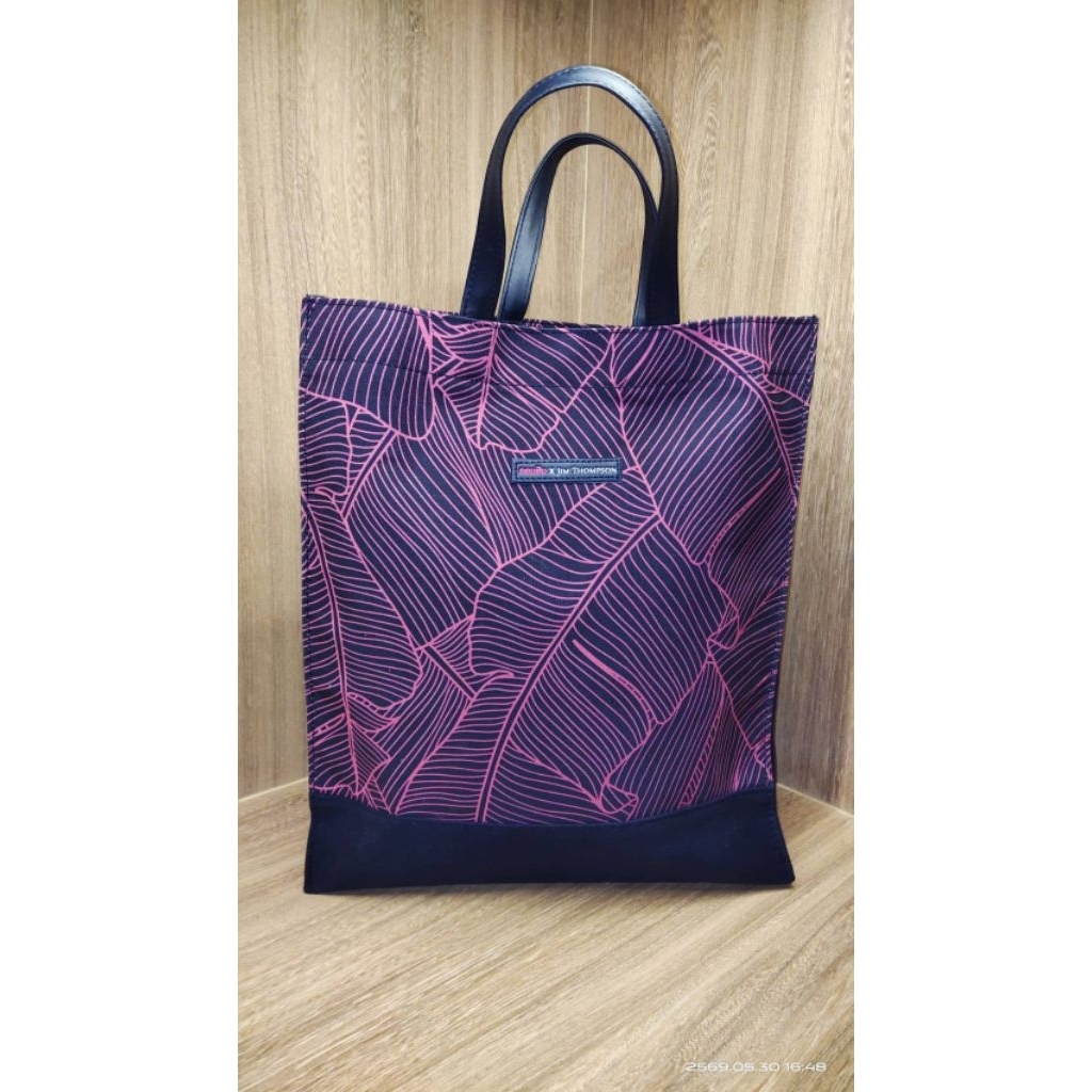 กระเป๋า Jim Thompson x ธ.ออมสิน ของพรีเมี่ยม Tote Bag Collection