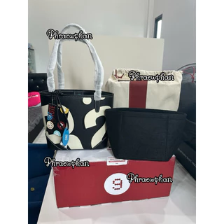 ที่จัดระเบียบ💥กระเป๋า Rally Mini Leather Tote คอลเลคชั่นพิเศษ Rally x MINI Millennium Auto