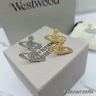 ต่างหูแฟชั่นvivi คลาสสิค เกรดออริ สแตนเลสแท้ ไม่ลอก ไม่ดำ มาพร้อมอปก.ครบเซ็ต สวยหรู ดูดี