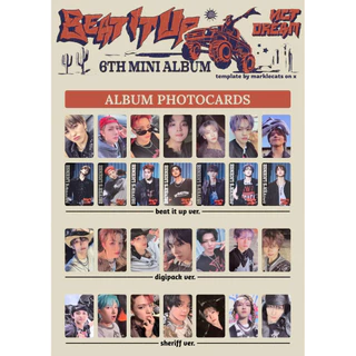 [พร้อมส่ง] อัลบั้ม NCT DREAM - 6th Mini Album 'Beat It Up'