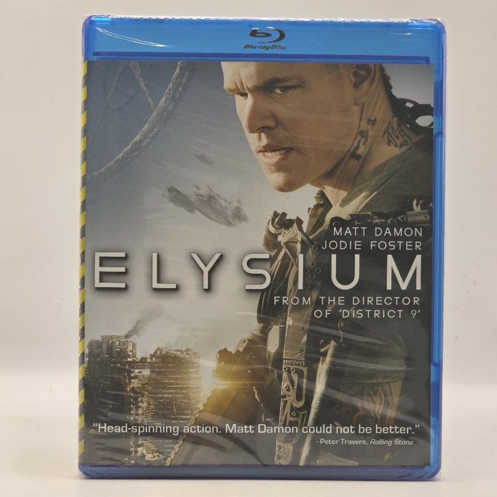 [ Blu-ray ภาพยนตร์ ]   Elysium   (มือ 1 ยังไม่แกะซีล) แผ่นแท้ ลิขสิทธิ์ มีพากย์ไทย + ซับไทย รหัส  sp442