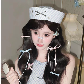 หมวกเบเร่ต์สไตล์เกาหลี ลายโบว์ สำหรับผู้หญิงแฟชั่นมาใหม่
