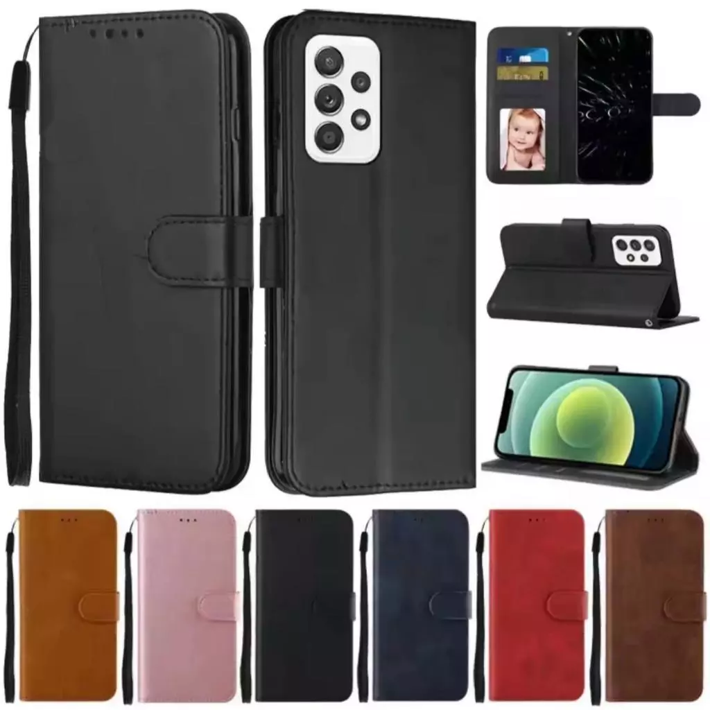 เคสฝาพับหนัง ล็อคได้ สำหรับ Samsung A53 A73 A23 A13 A52 A52S A33 A32 เคสกันกระแทกฝาพับ พร้อมช่องใส่บัตร