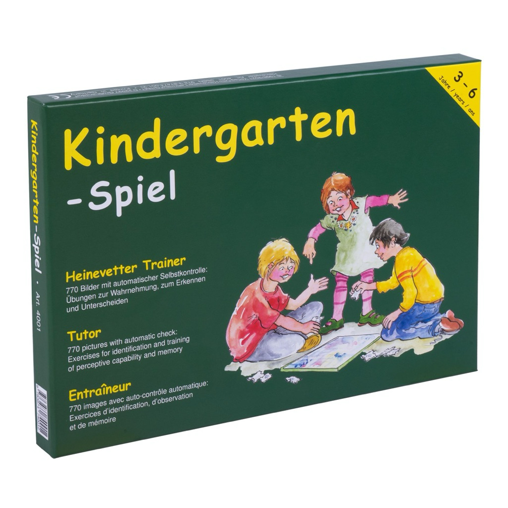Heinevetter Kindergarten Game [มีคู่มือ Eng+Thai] เกมการศึกษา ฝึกทักษะสังเกต ตรรกะ สำหรับเด็กวัย 3-6 ปี