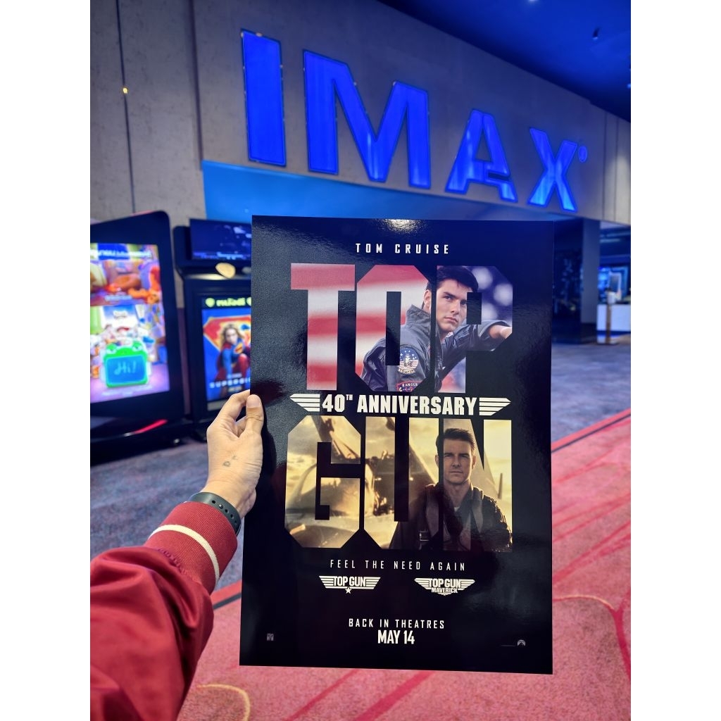 (กดติดตามรับส่วนลด)โปสเตอร์ Top Gun 40th Anniversary และ Top Gun: Maverick ลิขสิทธิ์แท้จาก Major