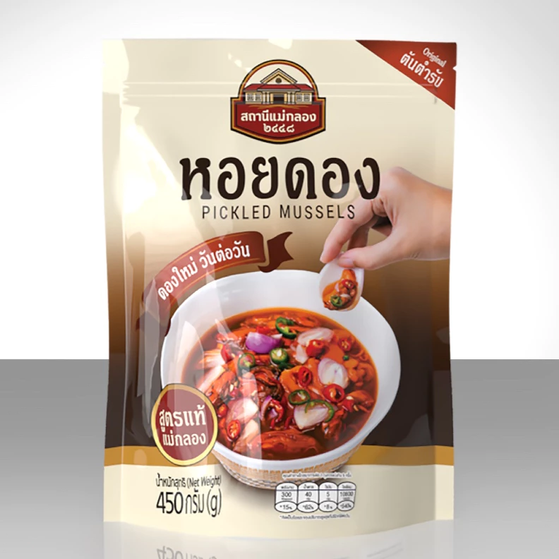 หอยดองแม่กลอง สูตรแท้แม่กลอง | สถานีแม่กลอง 2448 | 450 กรัม