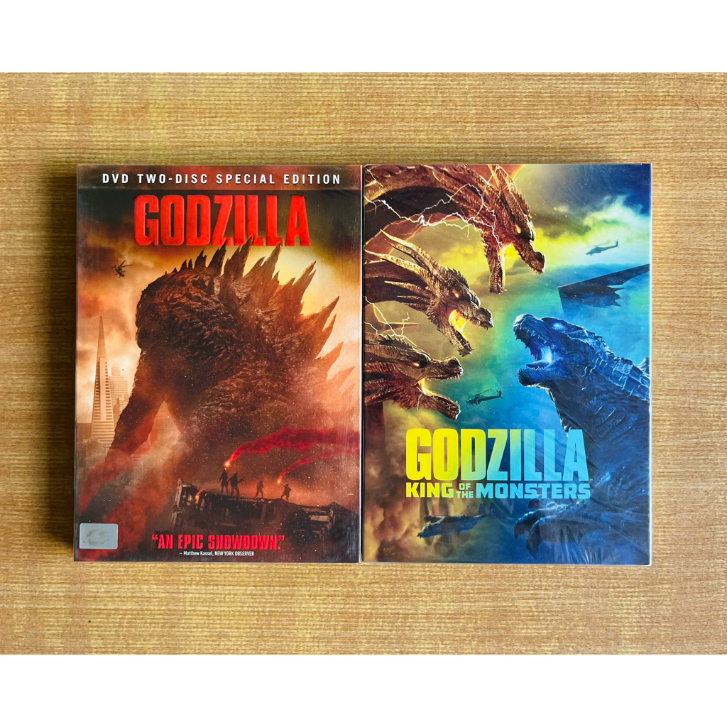 DVD : Godzilla ภาค 1, 2 King of the Monsters (2 disc) ก็อดซิลล่า [มือ 1 ปกสวม] MonsterVerse / ดีวีดี หนัง แผ่นแท้ ตรงปก