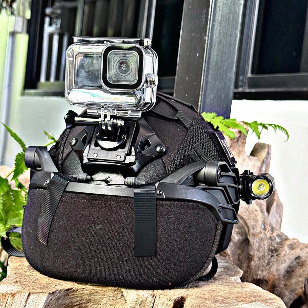 Adapter ฐานติดหน้าหมวก FAST สำหรับ กล้อง Gopro thumbnail 7