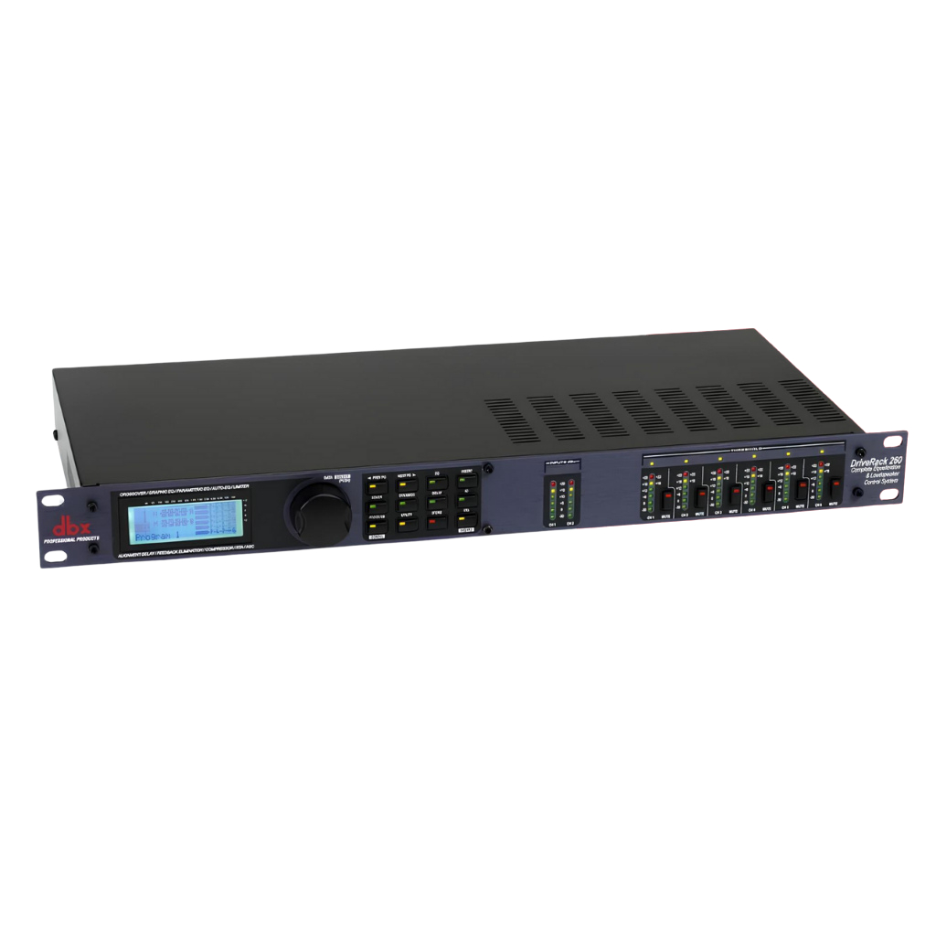 (ของเทียบแท้) DBX AUDIO DriveRack 260 ไดรเวอร์แร็ค มีพรีเซ็ต ครอสโอเวอร์ ครอสดิจิตอล ควบคุมและปรับแต