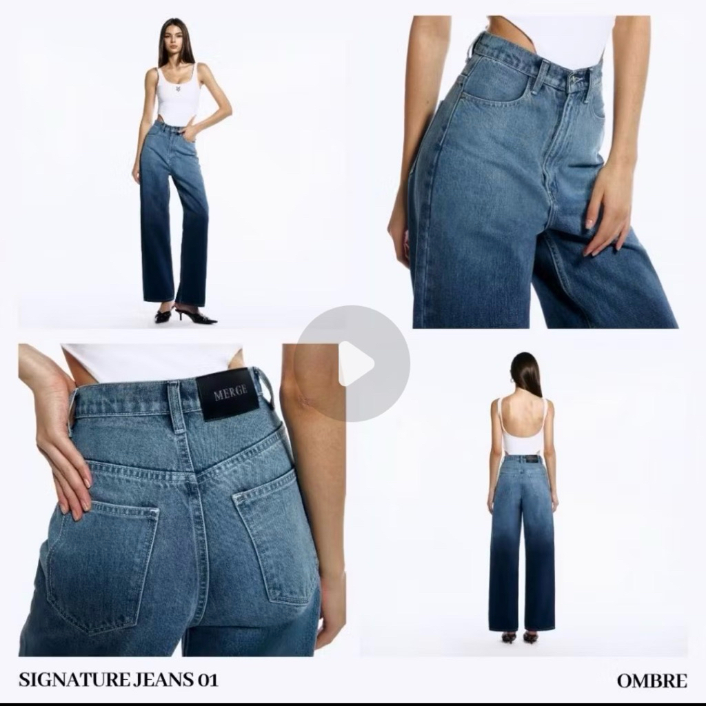 Merge Official - Signature Jeans 01 Ombre-Fade Colors
