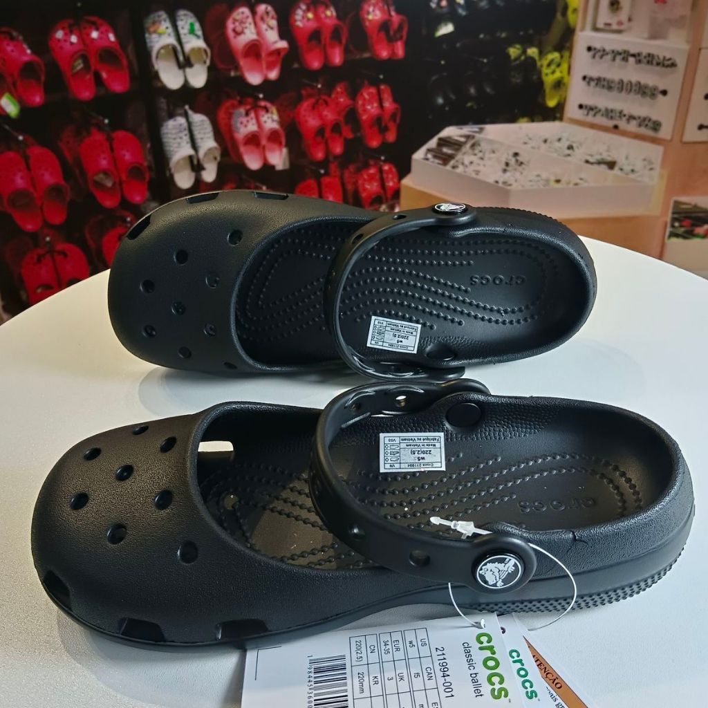 รองเท้าแตะ Crocs Mary Jane Ballet รุ่นใหม่ สวมใส่สบาย รูปที่ 6