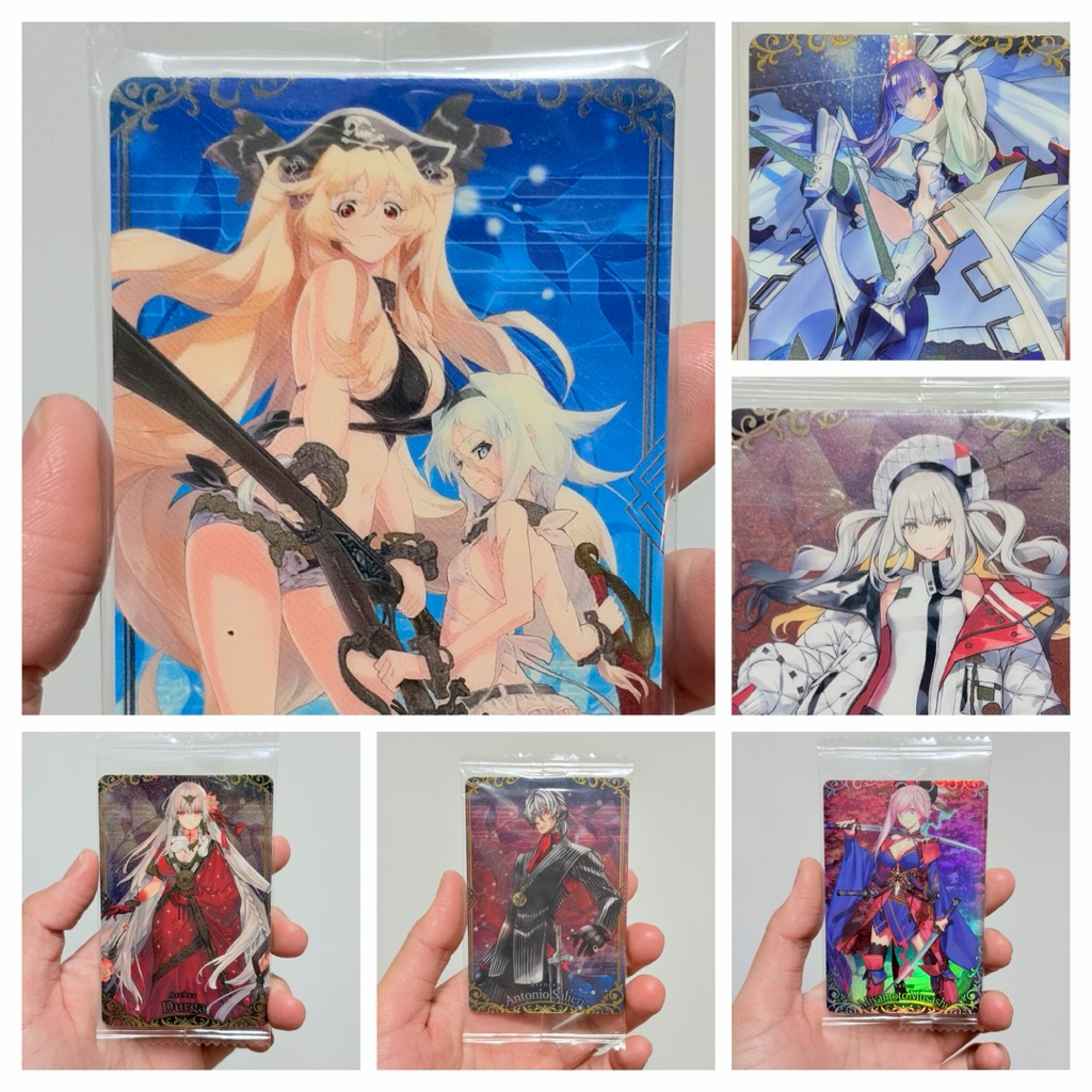 (งานแท้ สินค้ามือสองจากญี่ปุ่น) การ์ด การ์ดเมะ อนิเมะ Card อนิเมะ เซเบอร์  FGO Fate/Grand Order เฟท/แกรนด์ออเดอร์