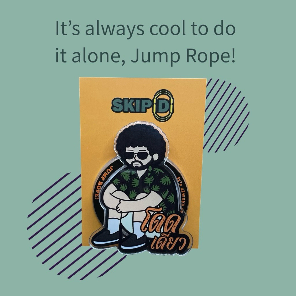 ‘โดดเดี่ยว‘ (Jump Alone) Griptok Magnetic Grip & Stand ที่จับและขาตั้งโทรศัพท์มือถือแบบแม่เหล็ก (แถมแผ่นติดแบบกาว)