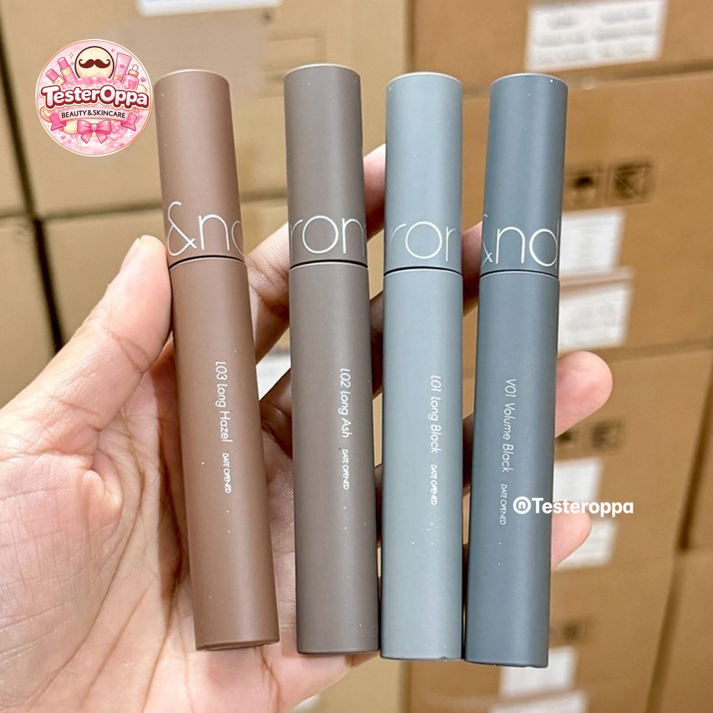 ROM&ND HAN ALL FIX MASCARA — ขนตางอนเด้ง สวยล็อกทั้งวัน 🇰🇷