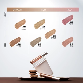BEAUTILAB CLOUDBROW NATURAL FLUFFY FIX MASCARA มาสคาร่าเปลี่ยนสีคิ้ว คิ้วเด้งฟู กันน้ำกันเหงื่อขั้นสุด แปรงเล็กปัดง่าย