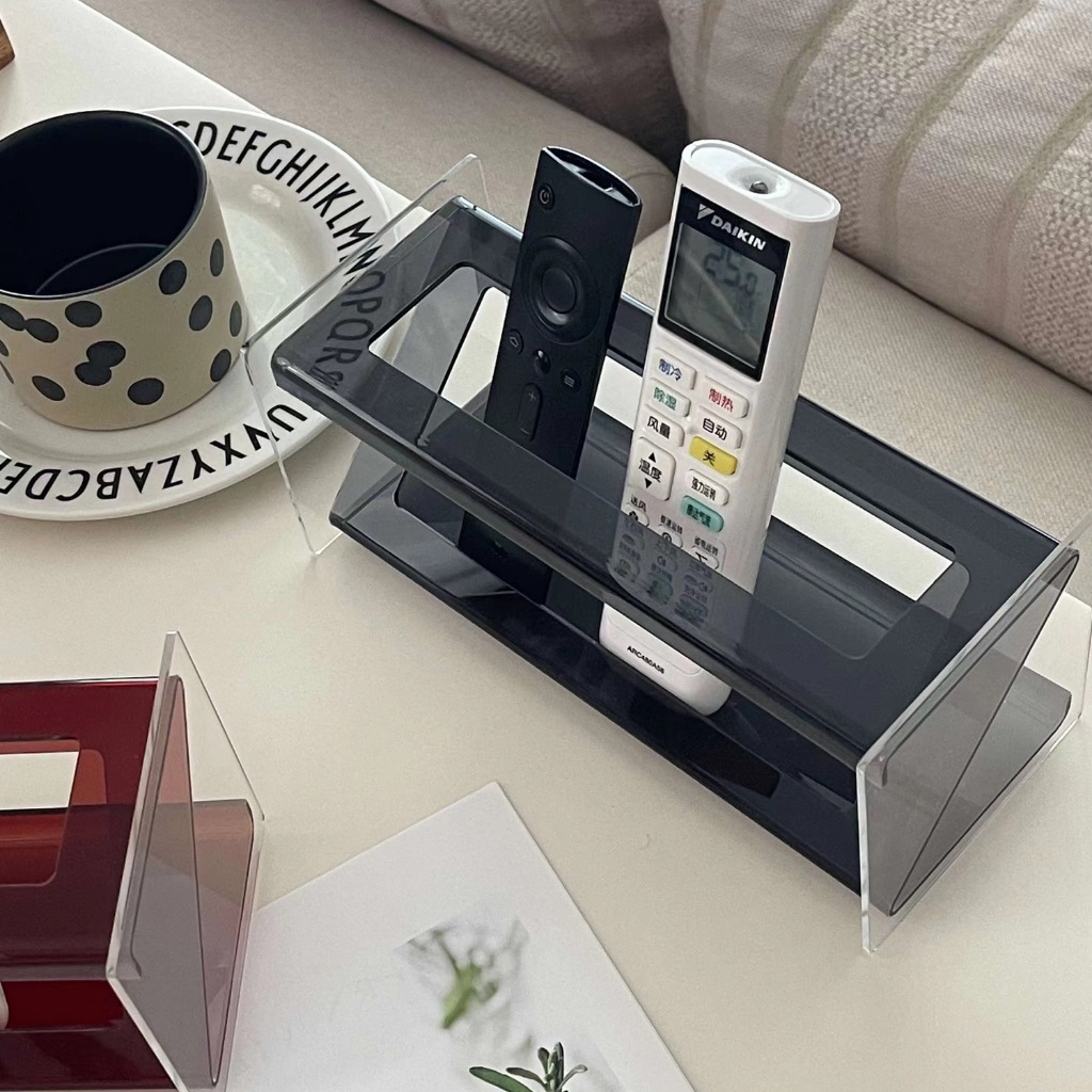 รีโมทคอนโทรล Organizer TV Remote Holder สําหรับตารางรีโมทคอนโทรลอเนกประสงค์ TV Remote Holder สําหรับตาราง