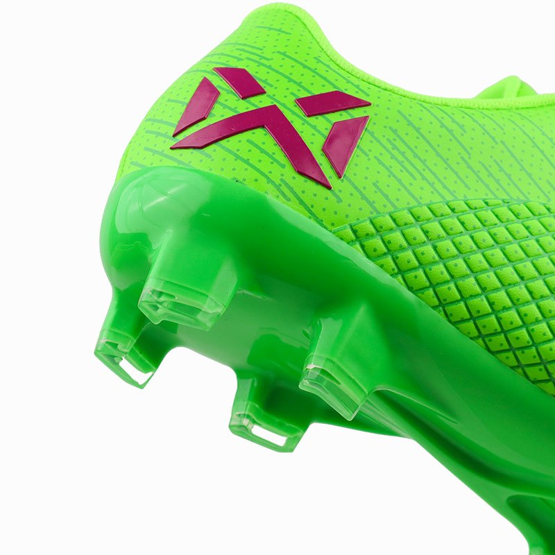 WARRIX รองเท้าฟุตบอลเด็ก รุ่น SPEEDSTER F BOOTS JUNIOR (FG) S1025-GRN/PUR (WF-254FBKMY02) — صورة 4