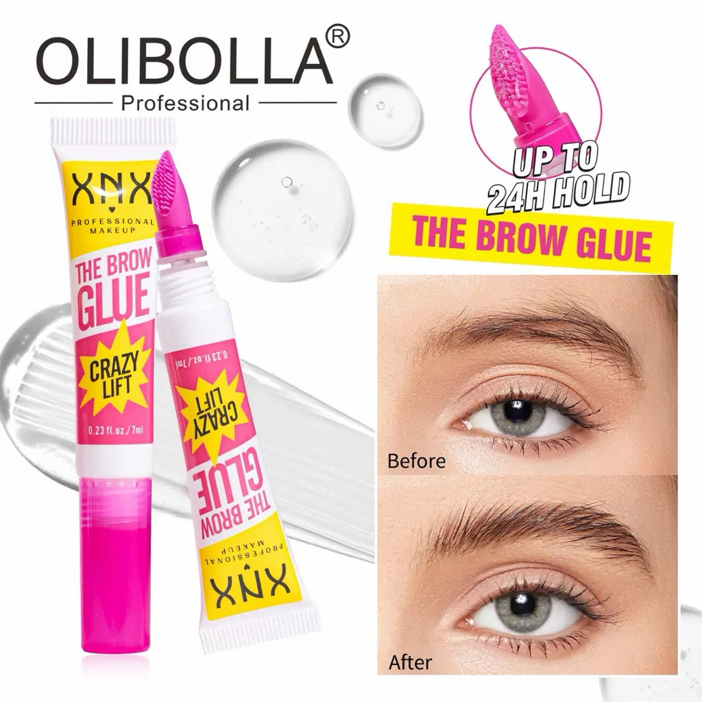 OLIBOLLA Crazy Lift The Brow Glue กาวลิ้ฟติ้งคิ้ว กาวคิ้วตั้ง กาวจัดแต่งทรงคิ้ว ล้างออกง่าย S-041