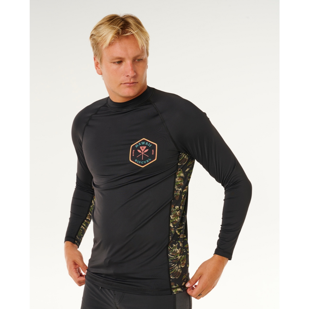 RIPCURL เสื้อว่ายน้ำ กันUV 178MRV HAWAII BADGE UPF L/S 2026-S4