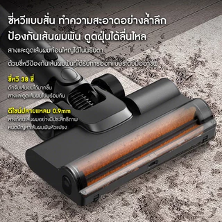 [พร้อมส่ง] Deerma เครื่องดูดฝุ่นไร้สาย T30W XT ไฟส่องฝุ่น Cordless Vacuum Cleaner เครื่องดูดฝุ่นมือถือ 27kPa พกพาสะดวก