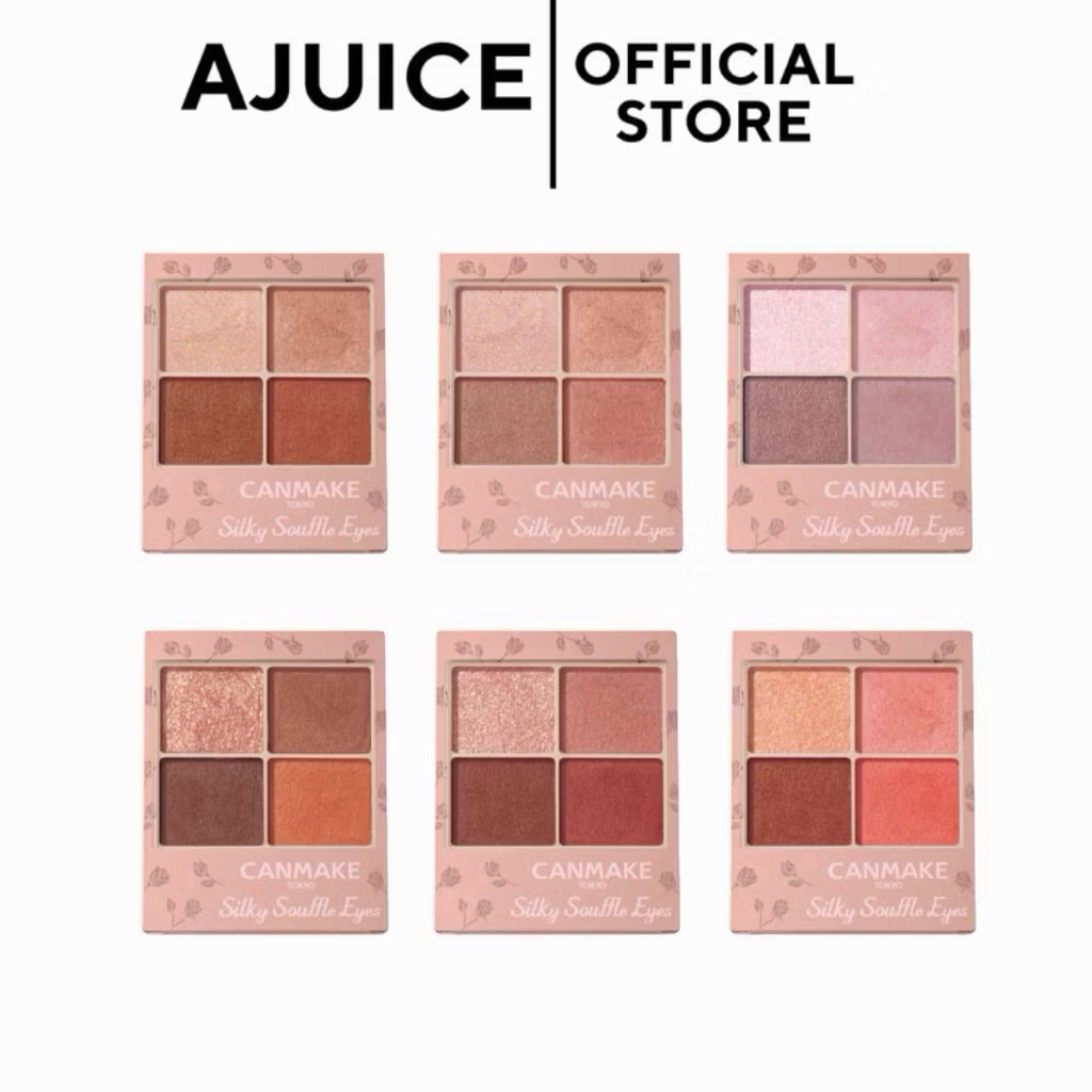 ส่งด่วน พร้อมส่ง7สี💚🇯🇵CANMAKE Silky Souffle Eyes รุ่นปกติ เนื้อนุ่มคล้ายดินน้ำมัน