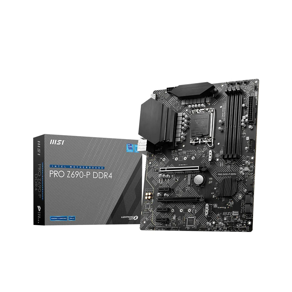 MAINBOARD (เมนบอร์ด) 1700 MSI PRO Z690-P (DDR4) ตัวท็อป พร้อมส่ง