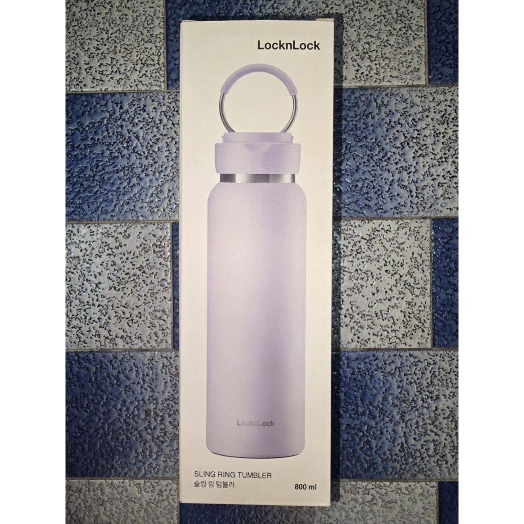 กระติกน้ำ LocknLock 800 ml. สีม่วง