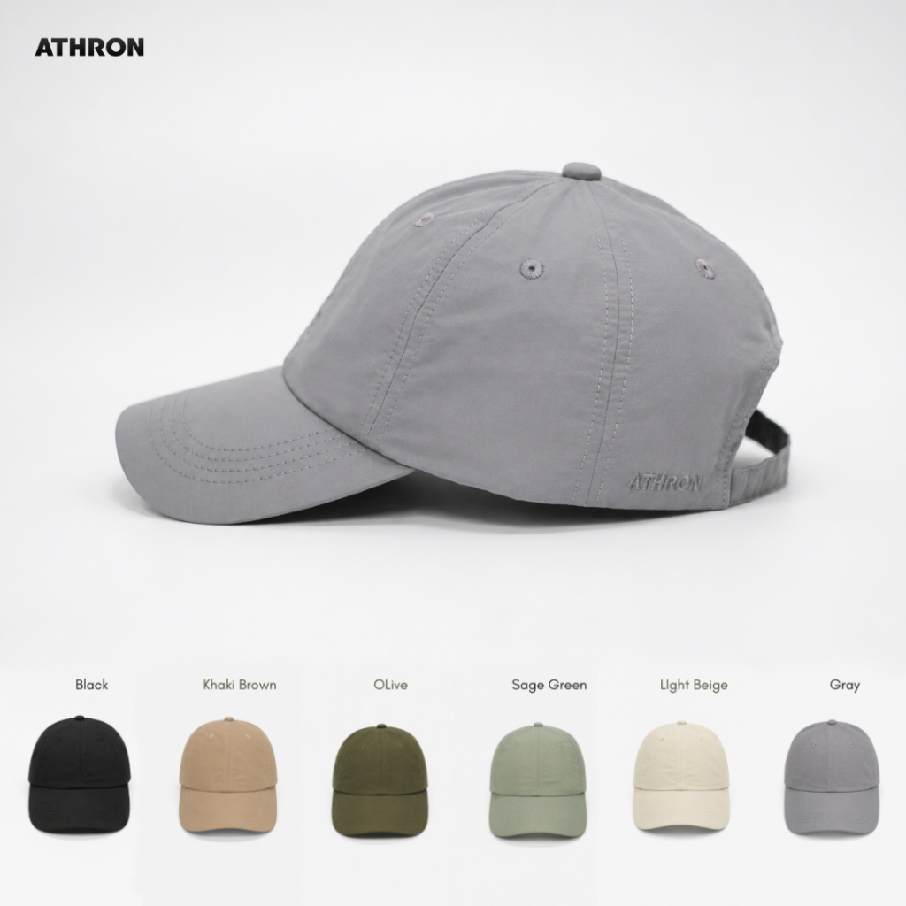หมวกสำหรับออกกำลังกาย - ATHRON Light Weight and Quick-Dry Basic Cap