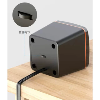 A06 Mini USB Speaker ลำโพงคอมพิวเตอร์ 2.0 Stereo USB + AUX 3.5mm เสียงชัด ขนาดเล็ก