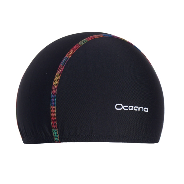 (ลด 50%) OCEANA SWIMWEAR หมวกว่ายน้ำ ผ้าพื้นโรยด้ายสีรุ้ง No. 22OPACOP01 - FREESIZE