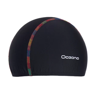 (ลด 50%) OCEANA SWIMWEAR หมวกว่ายน้ำ ผ้าพื้นโรยด้ายสีรุ้ง No. 22OPACOP01 - FREESIZE