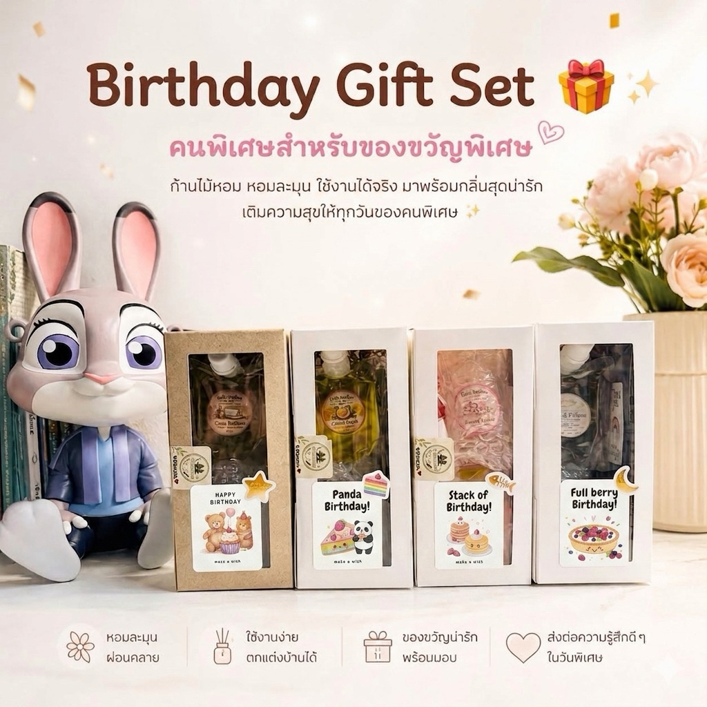Birthday Gift Set Card🎁