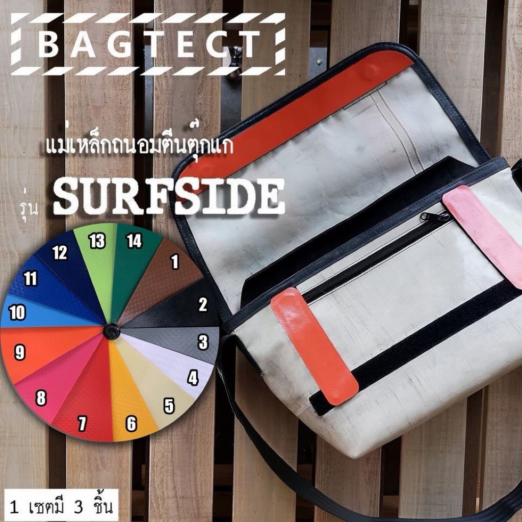 (พร้อมส่ง) แม่เหล็กถนอมตีนตุ๊กแกกระเป๋าFreitag รุ่น Surfside (F42) (ไม่รวมกระเป๋า)