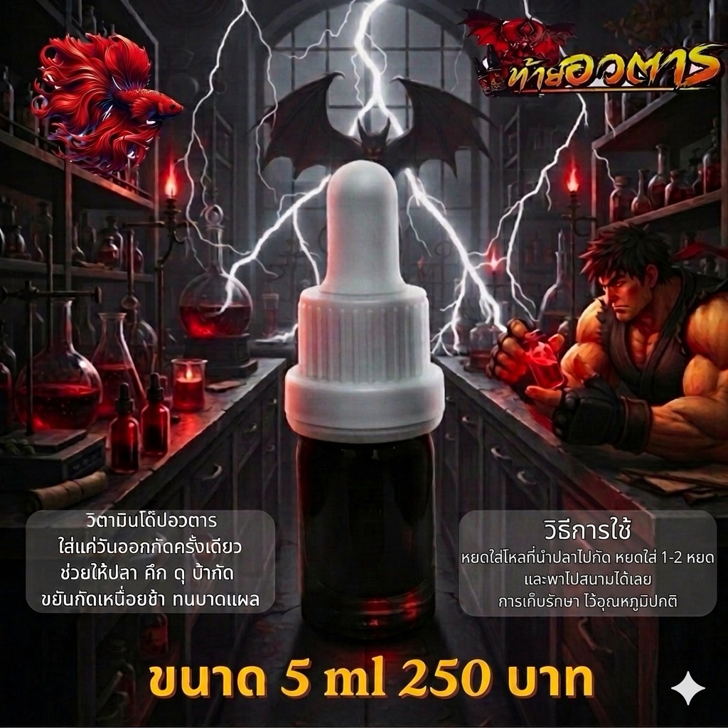 เคมีโด๊ปอวตาร(5ml) ใส่แค่วันออกกัด