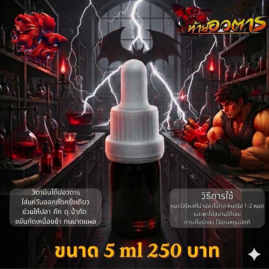เคมีโด๊ปอวตาร(5ml) ใส่แค่วันออกกัด