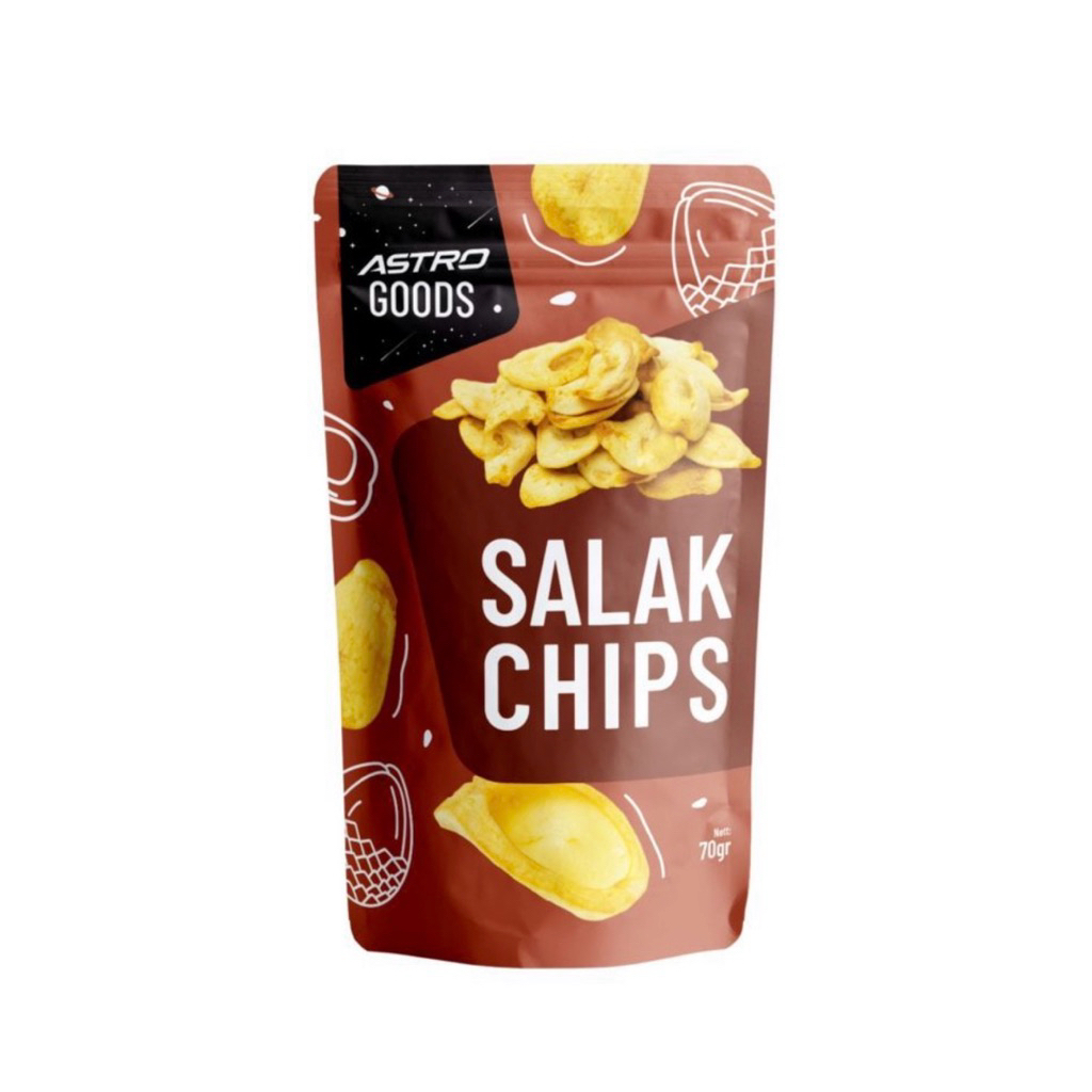 Indonesia Salak Chips Astro Chips 70 gram / Salacca Chips