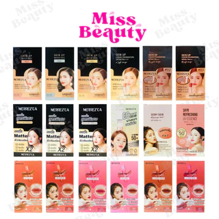 (กล่องx6) เมอร์เรซกา Merrezca Skin Up Liquid Foundation, Skin Lighter Glow, Skin up water Base, UV, Excellent