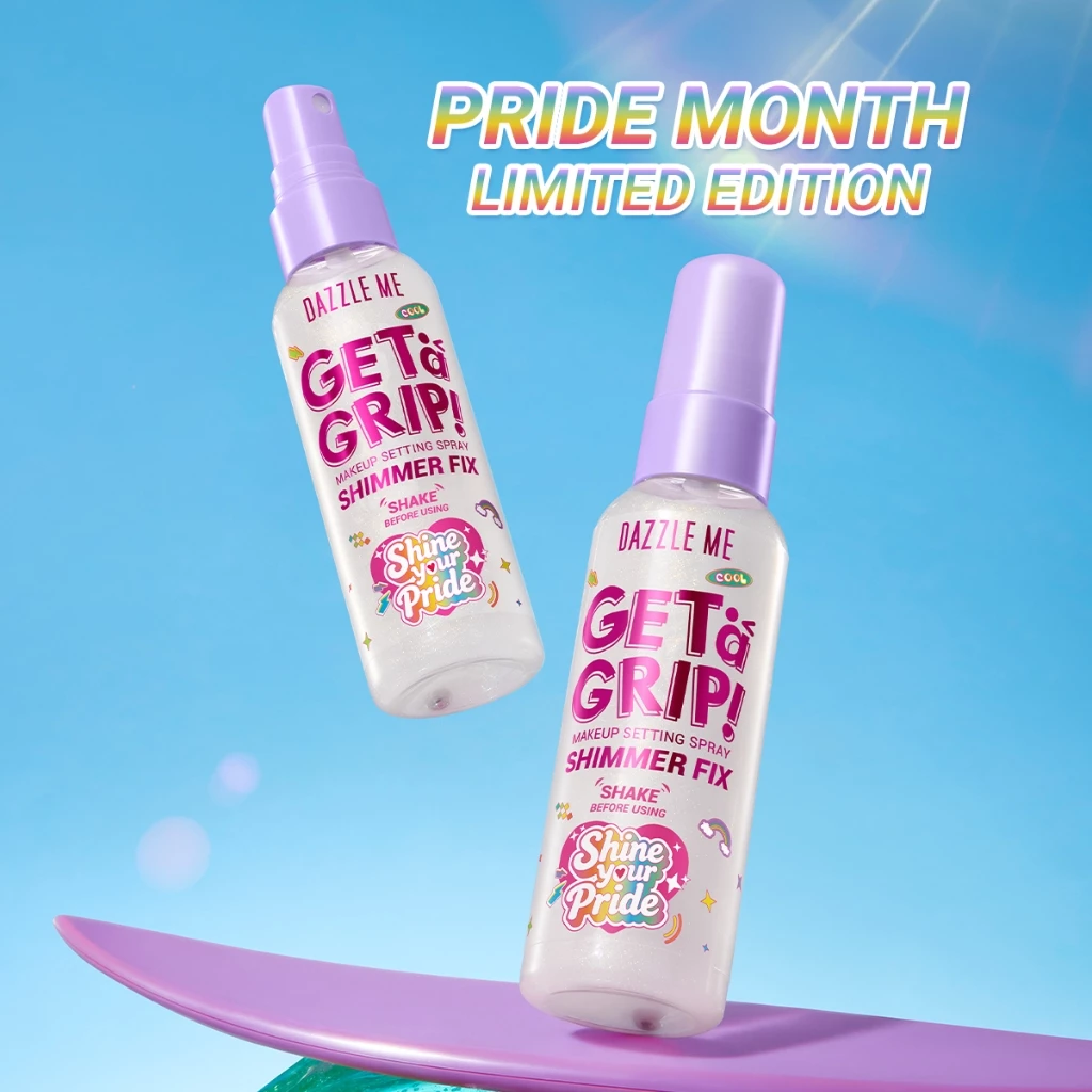 DAZZLE ME Get a Grip! Makeup Setting Spray สเปรย์ล็อคเมคอัพ คุมมัน เมคอัพติดทนไม่หลุดระหว่างวัน กันน้ำ thumbnail 5