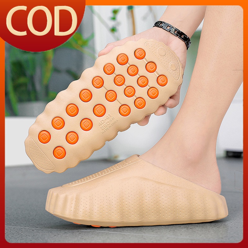 COD มีสินค้าพร้อมจัดส่ง Mind 001 รองเท้าแตะชาย หนา ทนทาน ลื่นไถลน้อยEVA ระบายอากาศ ดูดซับแรงกระแทก เหมาะ ขับรถ ตกปลา NK