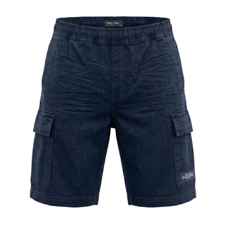 DAVIE JONES [BE FEARLESS] กางเกงคาร์โก้ขาสั้นผู้ชาย Slim Fit Cargo Shorts สีกรม ดำ SH0019