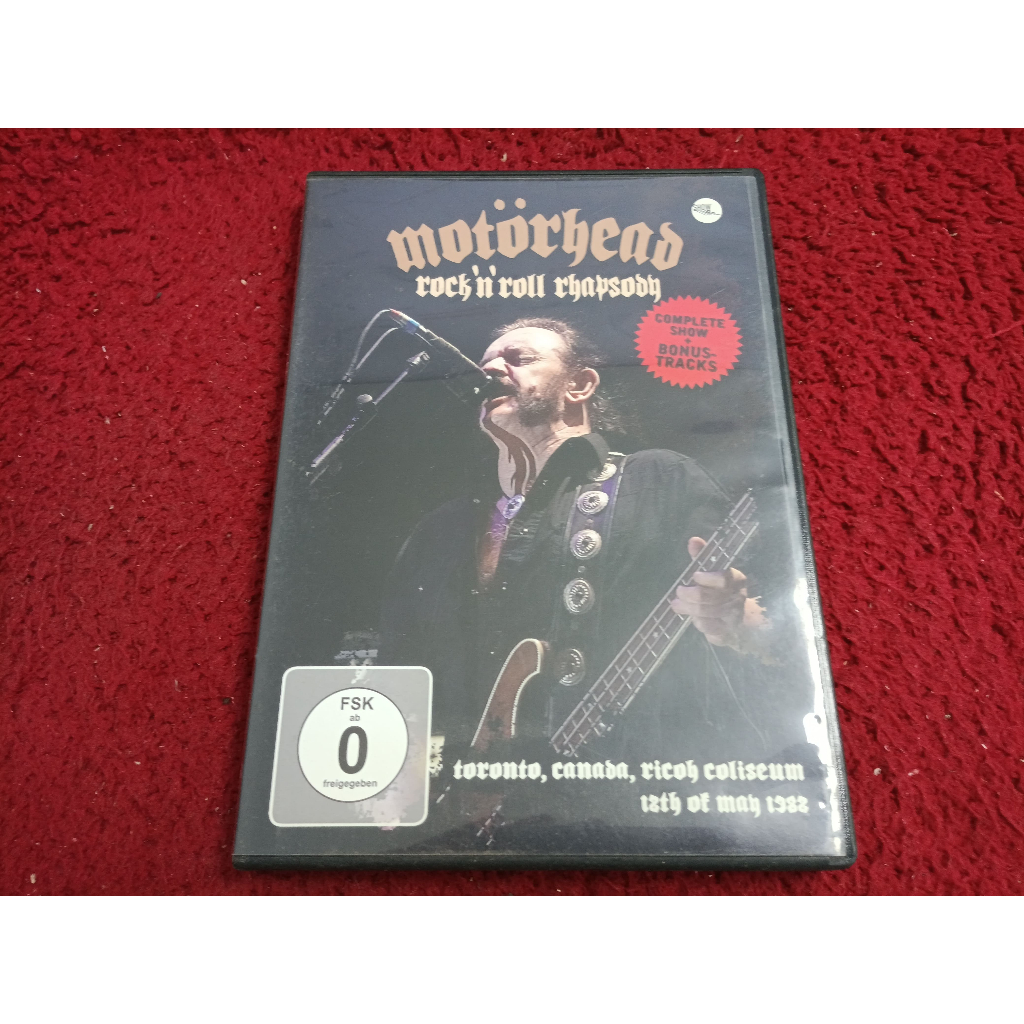 DVD สากล Motörhead Rock 'n' Roll Rhapsody  สภาพตามรูปปก A2567