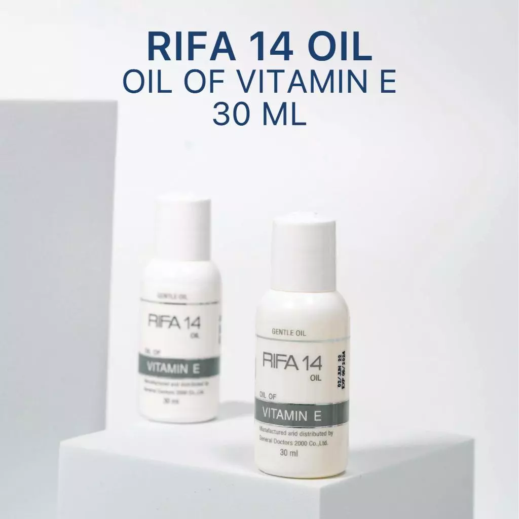 หมอมวลชน ไรฟา 14 ออย RIFA 14 oil น้ำมันวิตามินอีบริสุทธิ์จากธรรมชาติ ขนาด 10 ml thumbnail 3