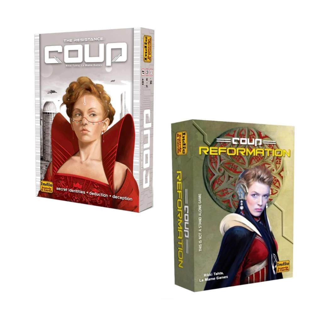 Coup / Coup Reformation คู่มือไทย Board game - บอร์ดเกม เกมสายลับ เกมโค่นอำนาจ