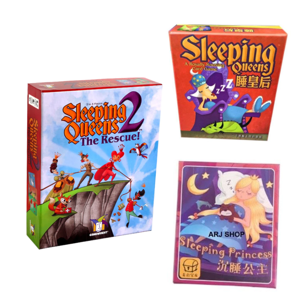 Sleeping Queen / Queen2 / Sleeping Princess Board game - บอร์ดเกม ราชินีนอนหลับ