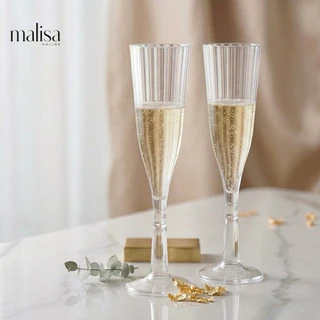 แก้วแชมเปญพลาสติกใส [แพค10 ใบ] เหมาะสำหรับจัดงานเลี้ยง party สินค้าไทย ส่งจากนนทบุรี
